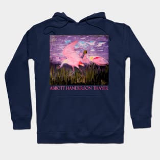 Roseate Spoonbills by Abbott Handerson Thayrer Hoodie